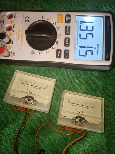 Sansui vintage meter - vintage, coppia