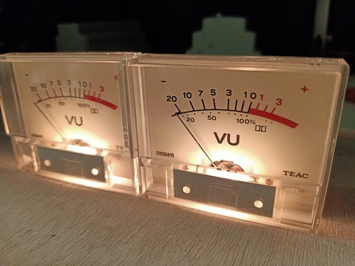 Teac tascam vintage - 2x, vu