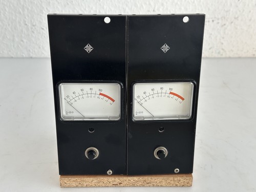 Telefunken v622 meter - 2x, vu-meter