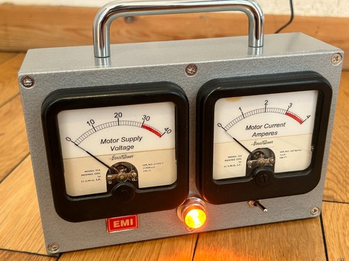 Meter stereo stile vintage - vu,