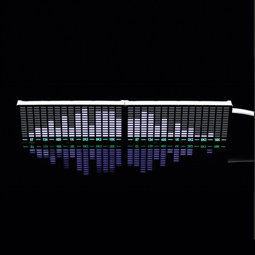 Indicatore livello audio - di,