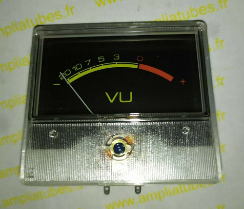 Metre analog audio vu - vu,
